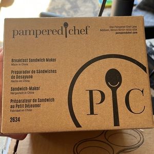 Pampered chef breakfast sandwich maker